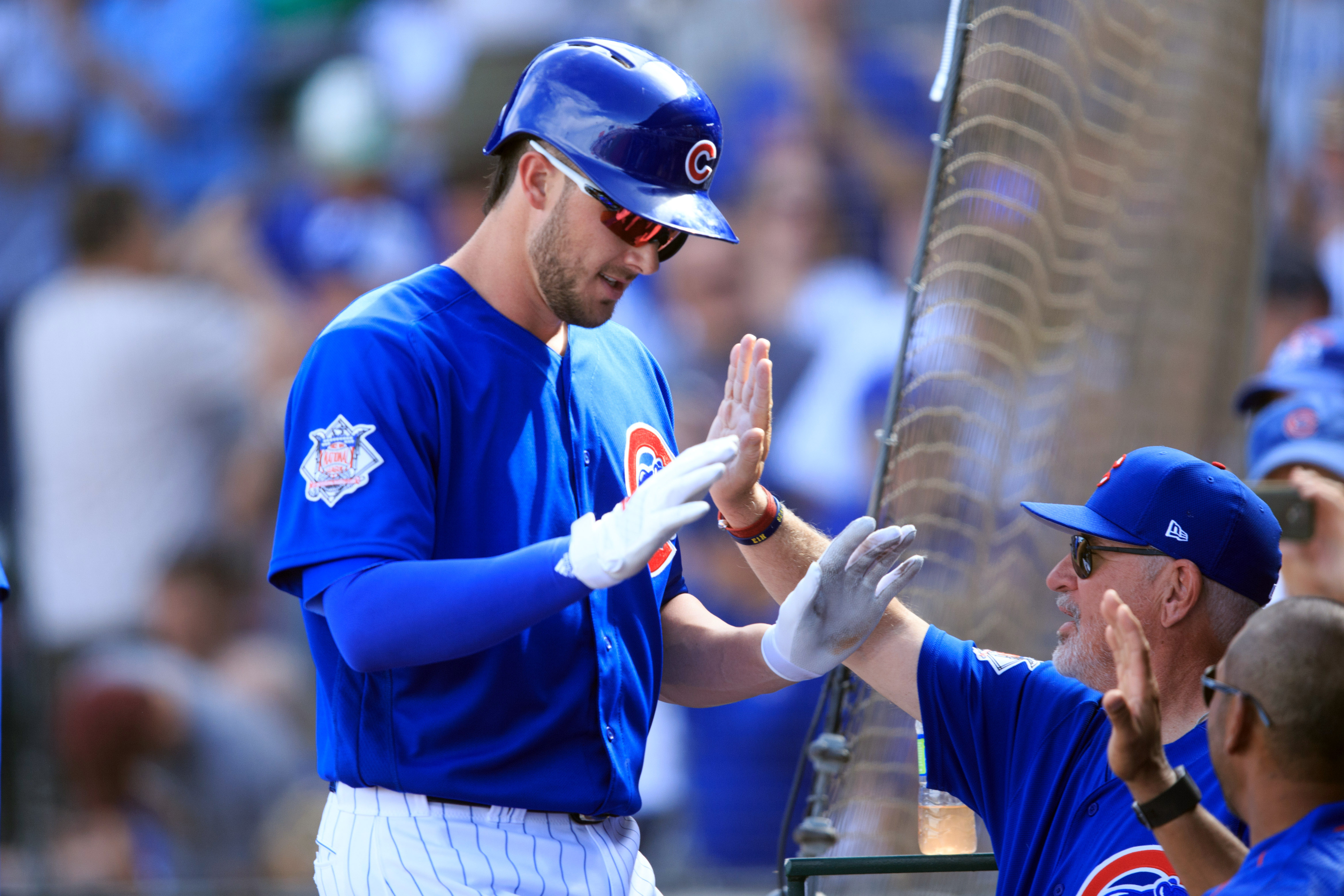 Chicago Cubs Kris Bryant grand slam leads offense in blowout win