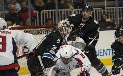 San Jose Sharks Washington Capitals Martin Jones Alex Ovechkin