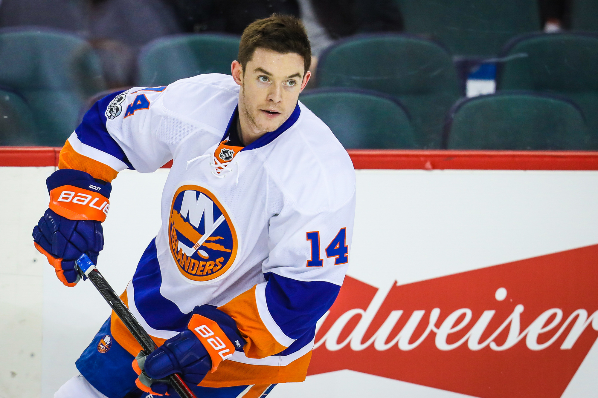 New York Islanders Second Line Winger Thomas Hickey