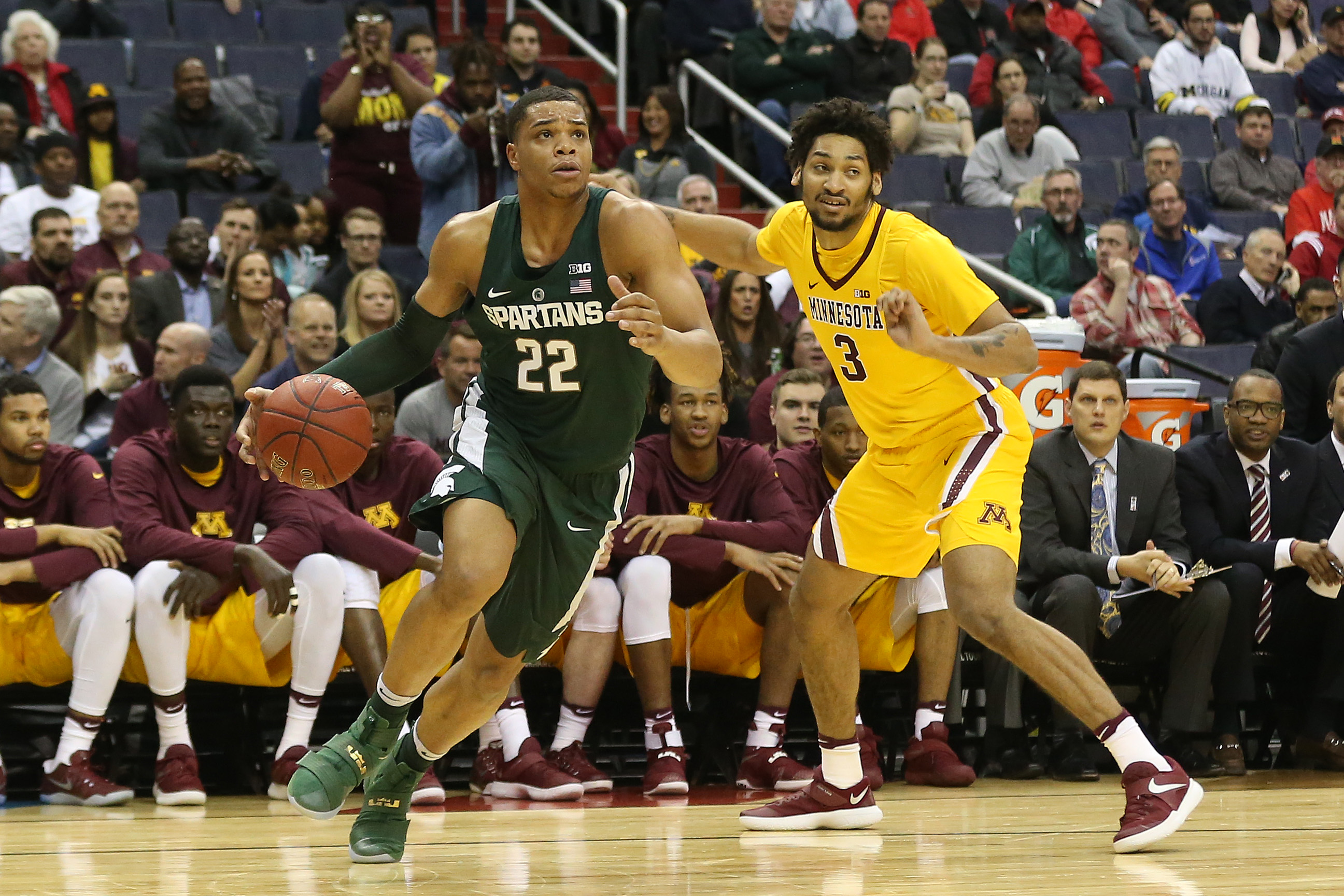 Michigan State Basketball Highlights, top performers vs. Minnesota