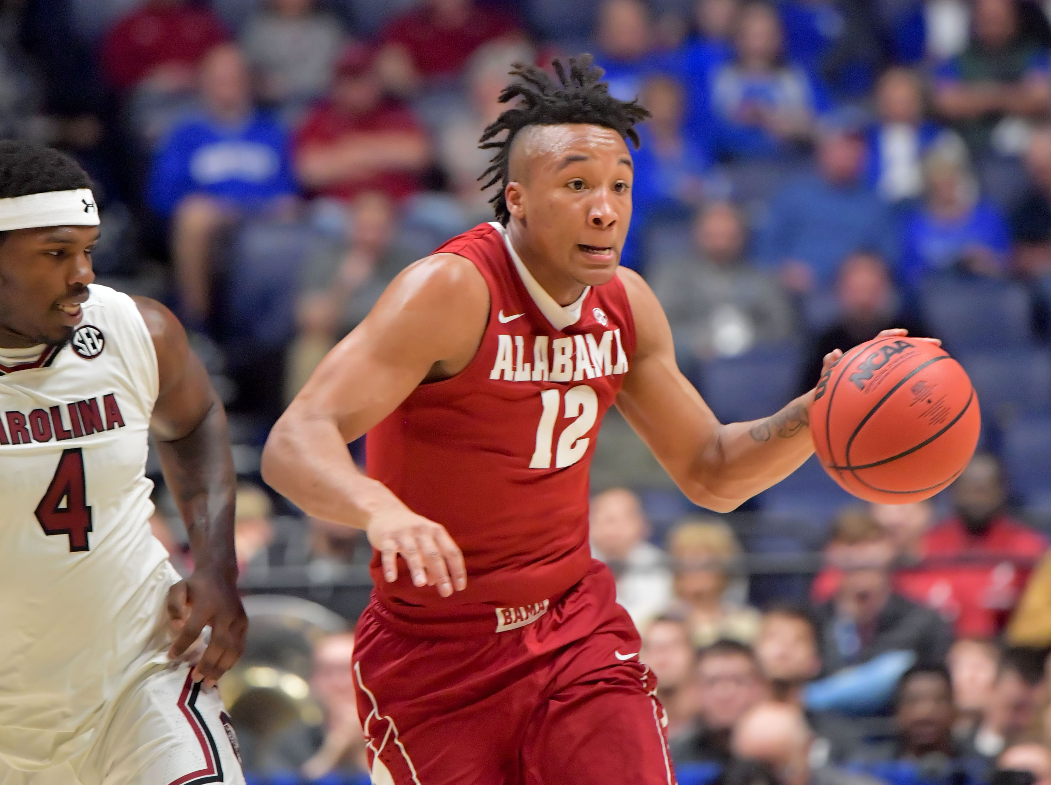 Alabama basketball won its second SEC tournament game Friday. How the