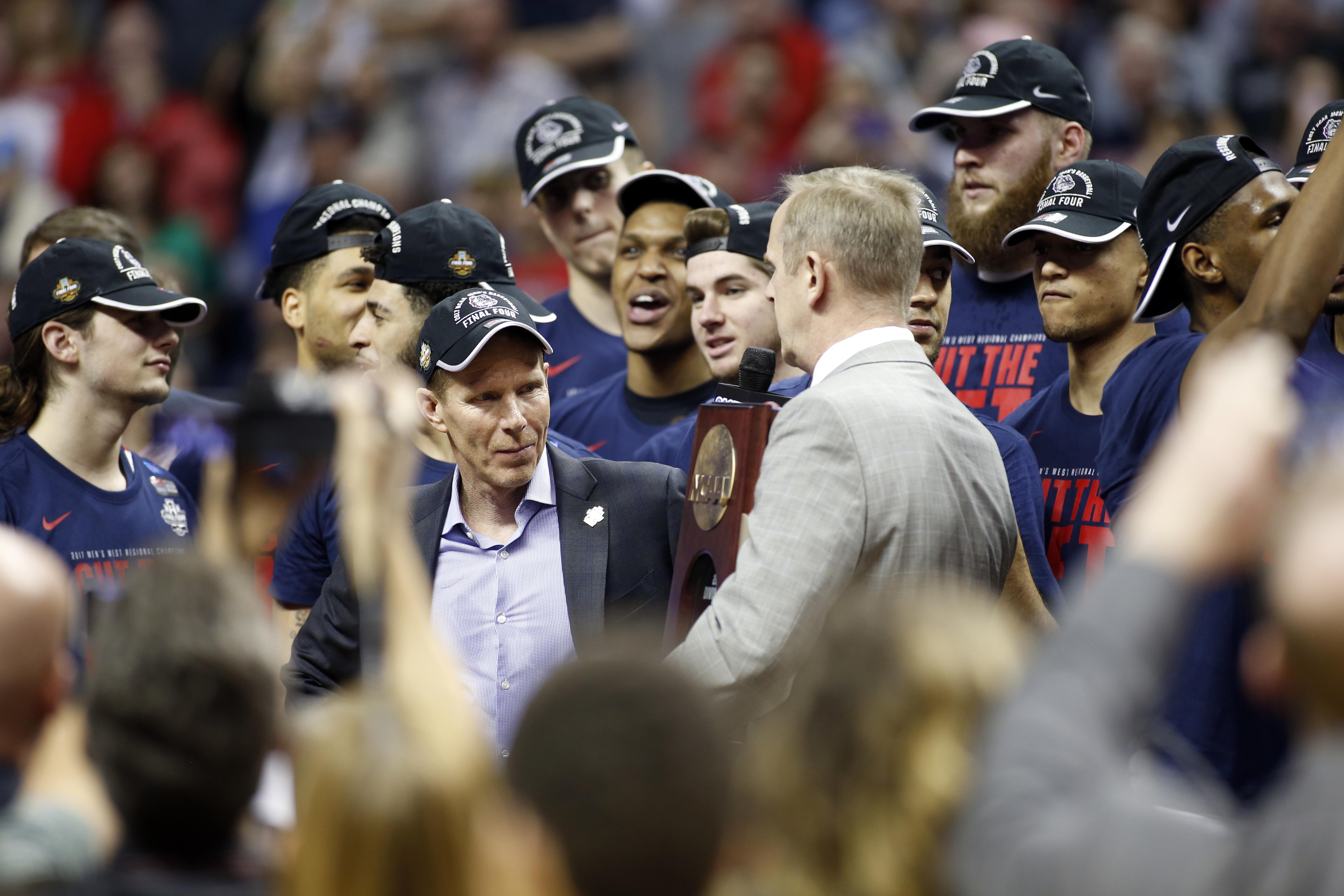 Gonzaga opens as favorite to win NCAA Tournament