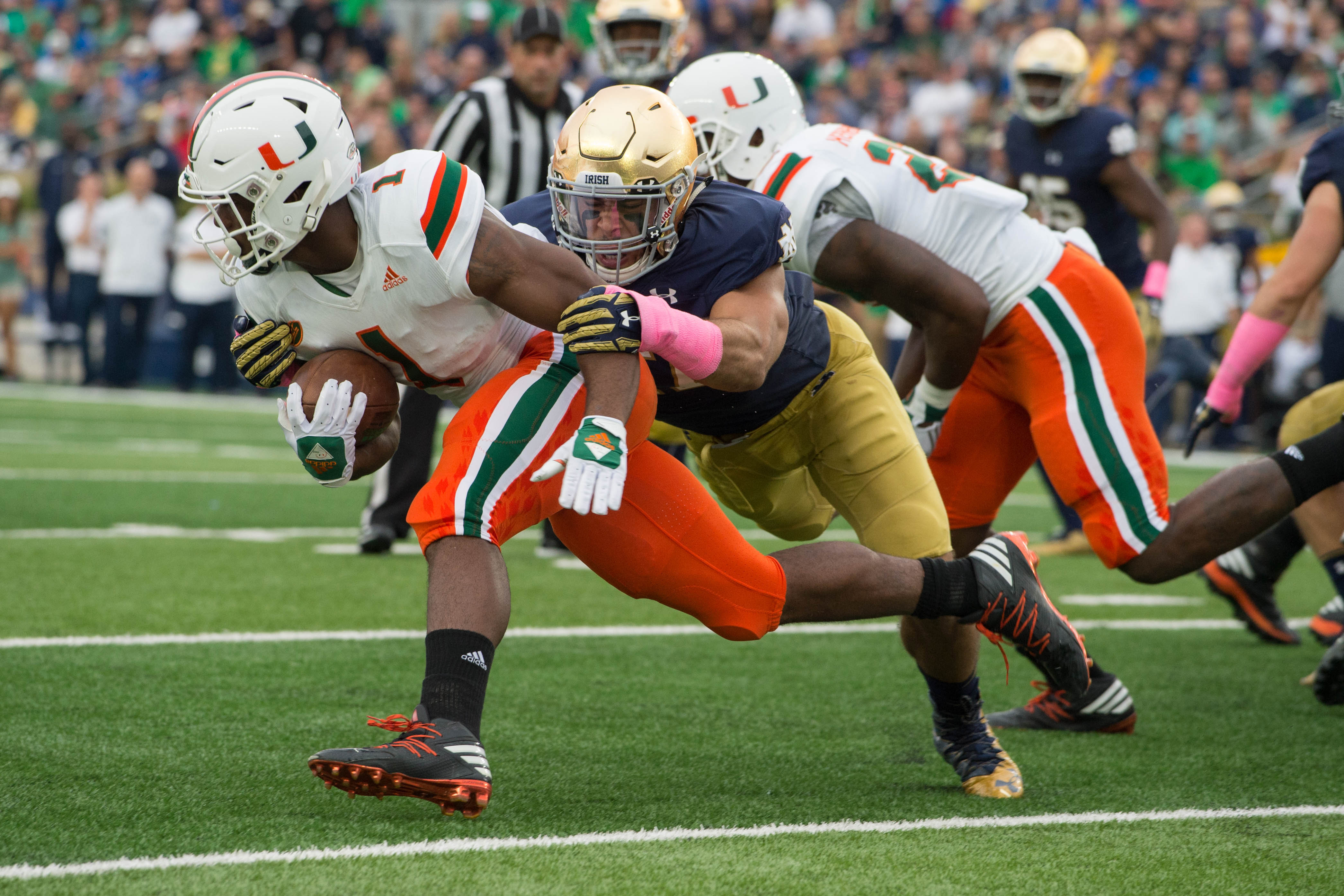 The Packers select RB Jamaal Williams at No. 134
