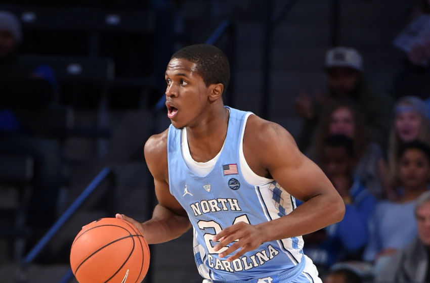 Dec 31, 2016; Atlanta, GA, USA; North Carolina Tar Heels guard Kenny Williams (24) in action against the Georgia Tech Yellow Jackets at McCamish Pavilion. Mandatory Credit: Adam Hagy-USA TODAY Sports