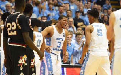 UNC: fan ejected after exchange with Louisville's Pitino