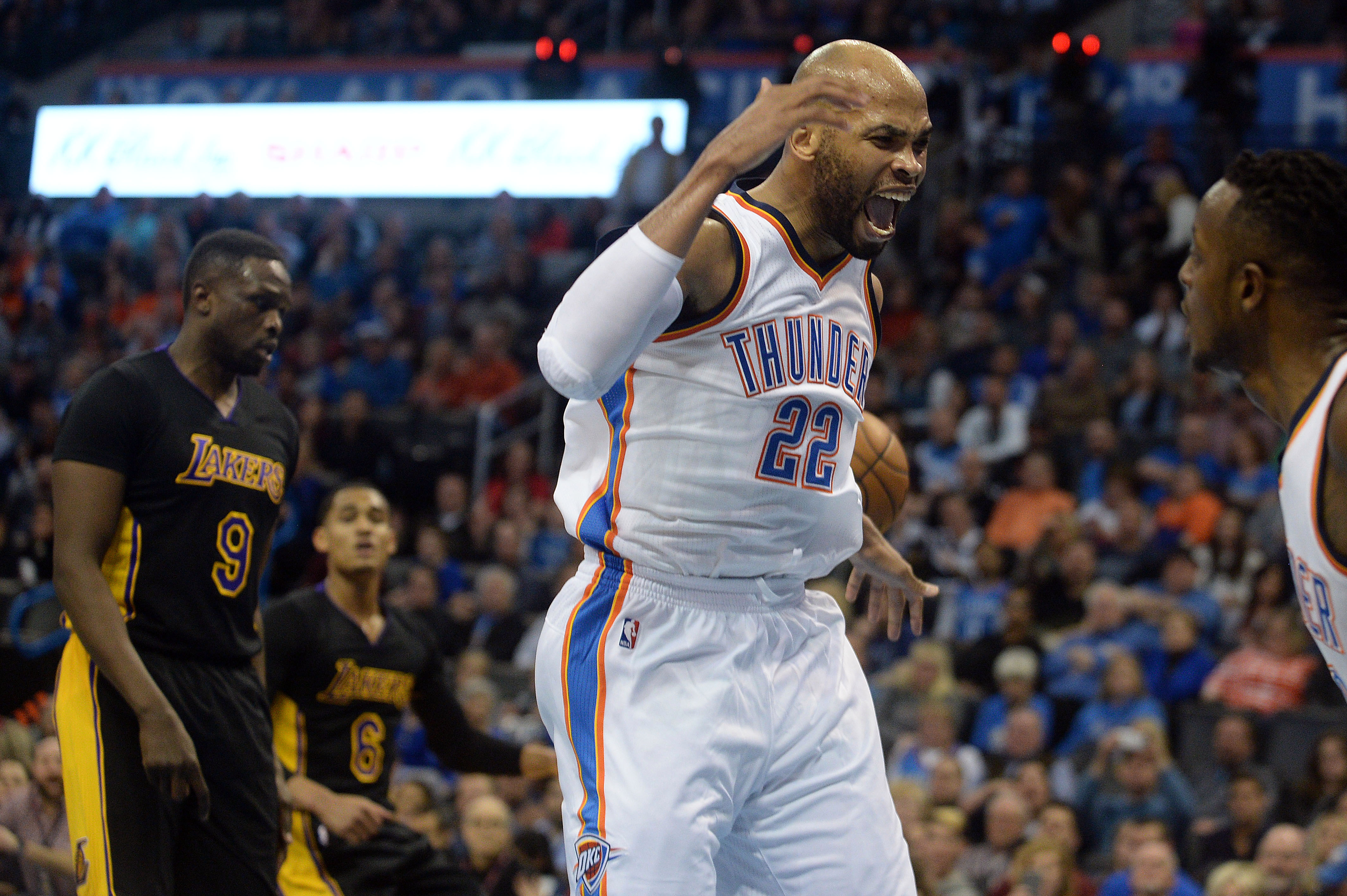 OKC Thunder Rout Lakers in Gibson, McDermott Debut4256 x 2832