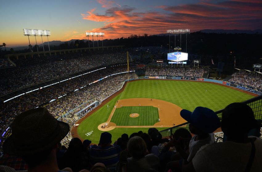 USC Night at Dodger Stadium Features Clay Helton First Pitch