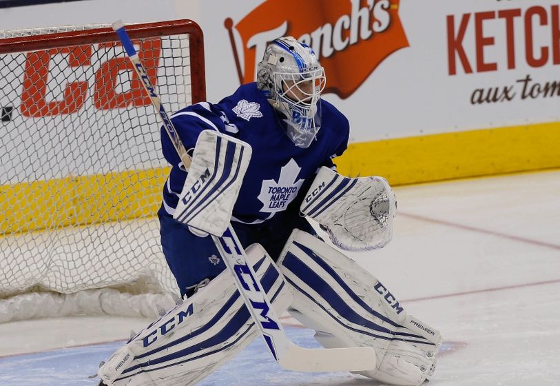 toronto maple leafs goalie jersey