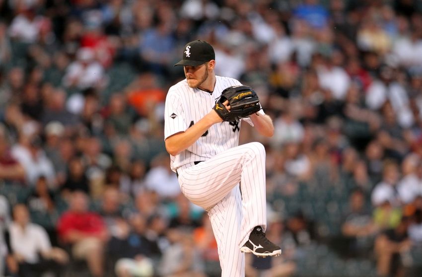 May 24, 2016; Chicago, IL, USA; Chicago White Sox starting pitcher <a rel=