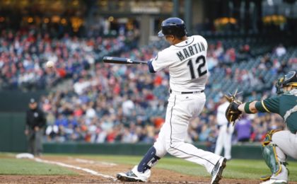 May 25, 2016; Seattle, WA, USA; Seattle Mariners center fielder <a rel=