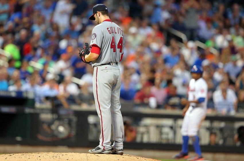 Jul 7, 2016; New York City, NY, USA; Washington Nationals starting pitcher <a rel=