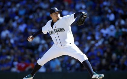 Sep 21, 2016; Seattle, WA, USA; Seattle Mariners starting pitcher <a rel=