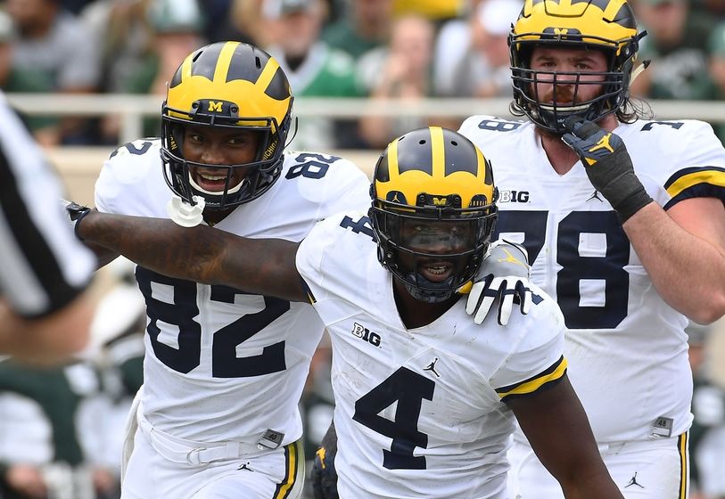 NCAA Football: Michigan at Michigan State