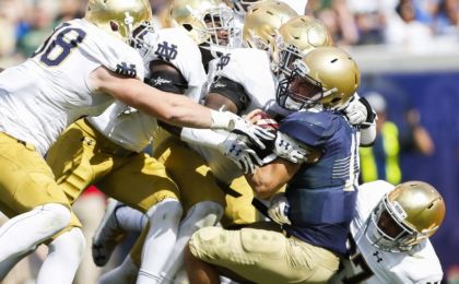 NCAA Football: Notre Dame vs Navy