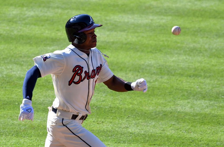 May 28, 2016; Atlanta, GA, USA; Atlanta Braves center fielder <a rel=