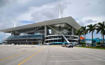 Aug 29, 2016; Miami Gardens, FL, USA; A general view of Hard Rock Stadium. Mandatory Credit: Steve Mitchell-USA TODAY Sports