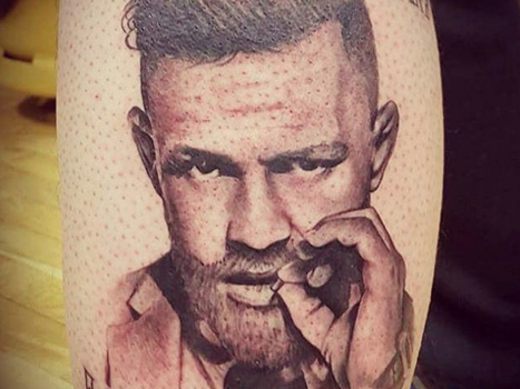 UFC fan gets Conor McGregor tattoo