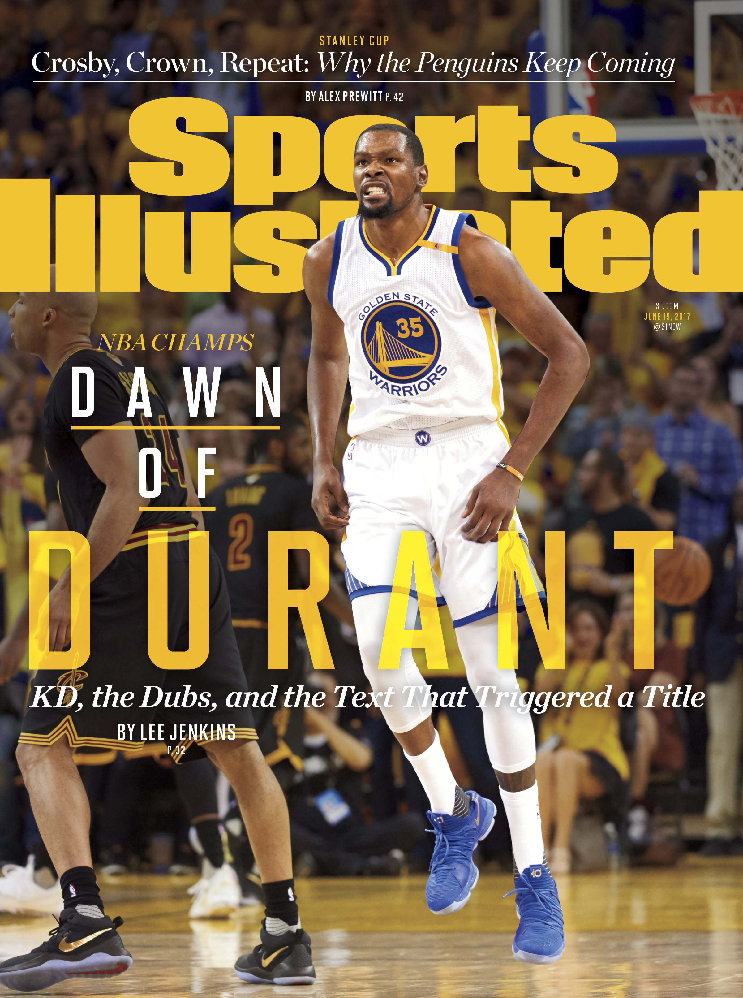 Kevin Durant graces latest Sports Illustrated cover