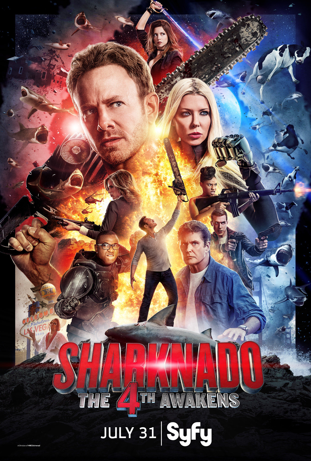 'Sharknado 4' Gets Official Poster