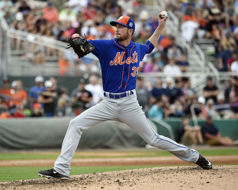 Jerry Blevins on his first career hit