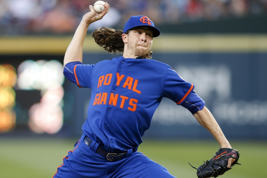 Jacob deGrom on his flowing locks, his honeymoon and the playoffs