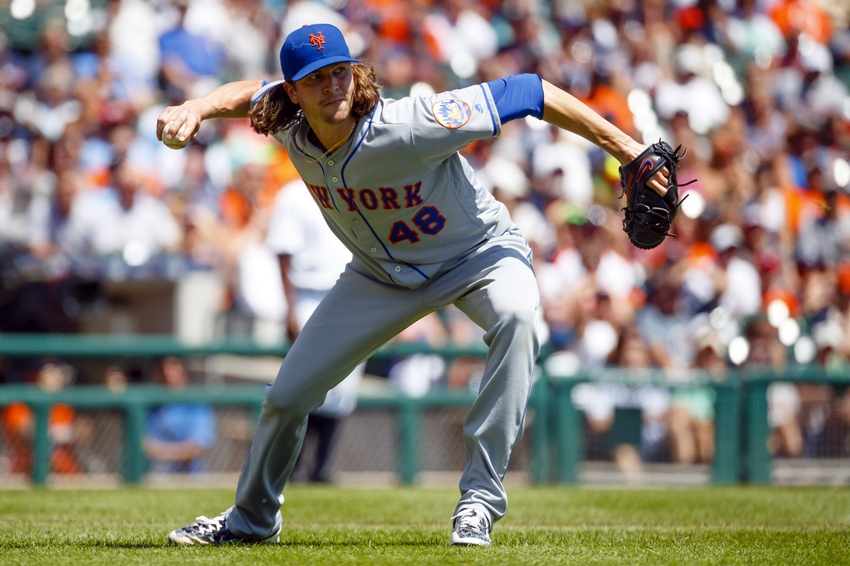 Jacob deGrom and Jacob deGrom's majestic hair win National League