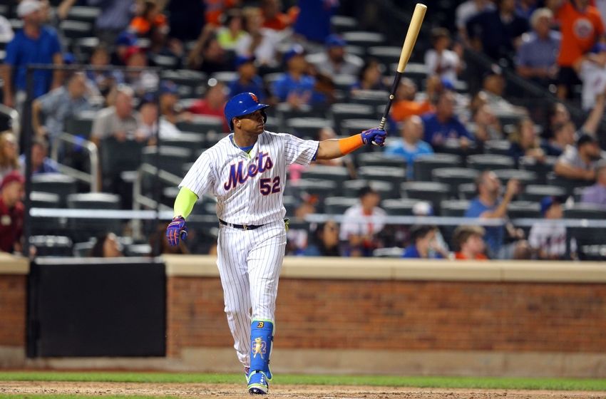 New York Mets YOENIS CESPEDES grand slam home run in the third