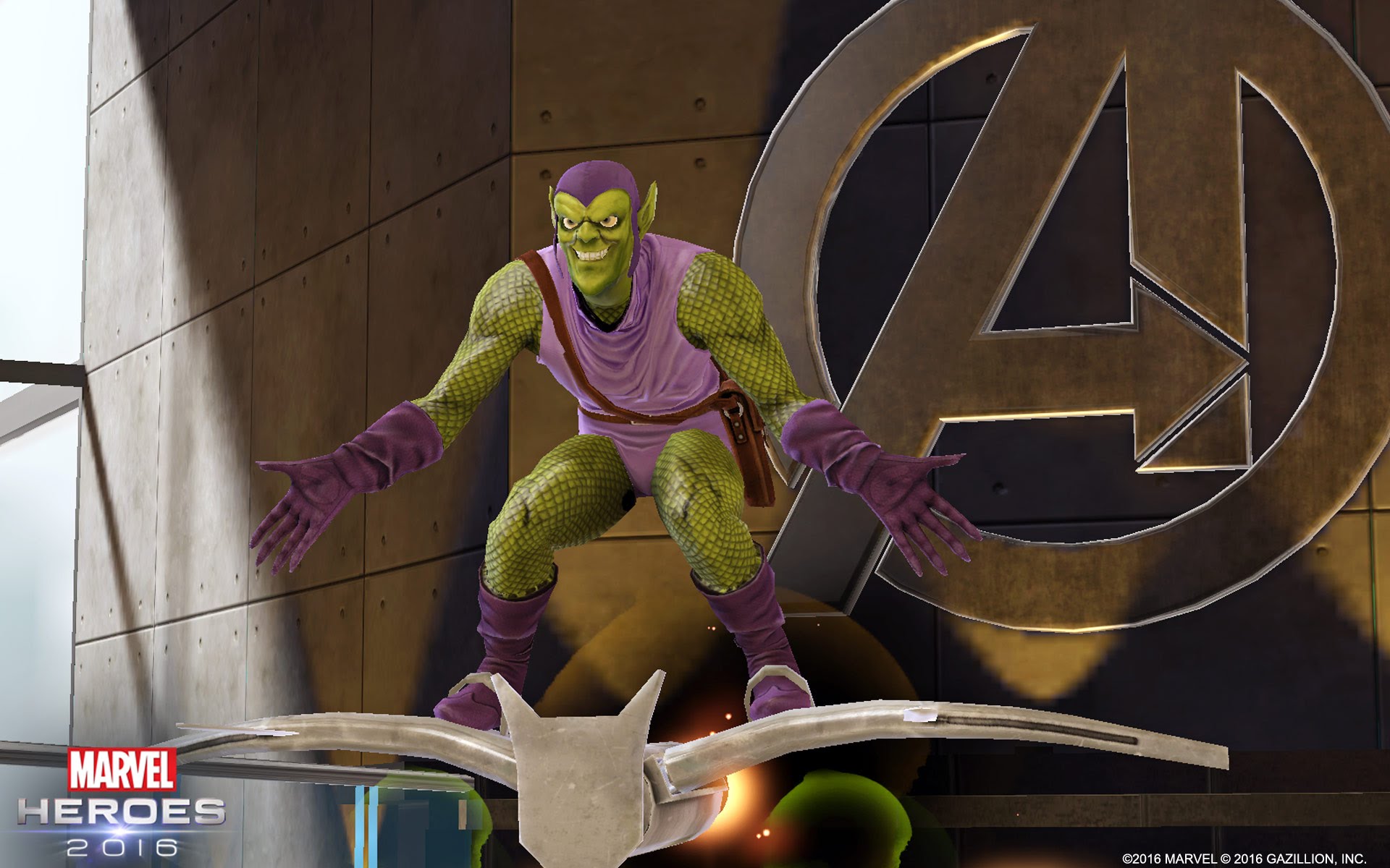 marvel super heroes green goblin