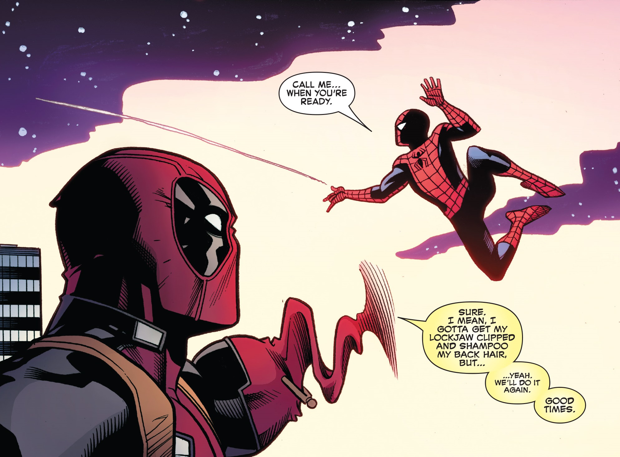 Stillanerd Reviews: <b>Spider</b>-<b>Man</b>/<b>Deadpool</b> #18 review.