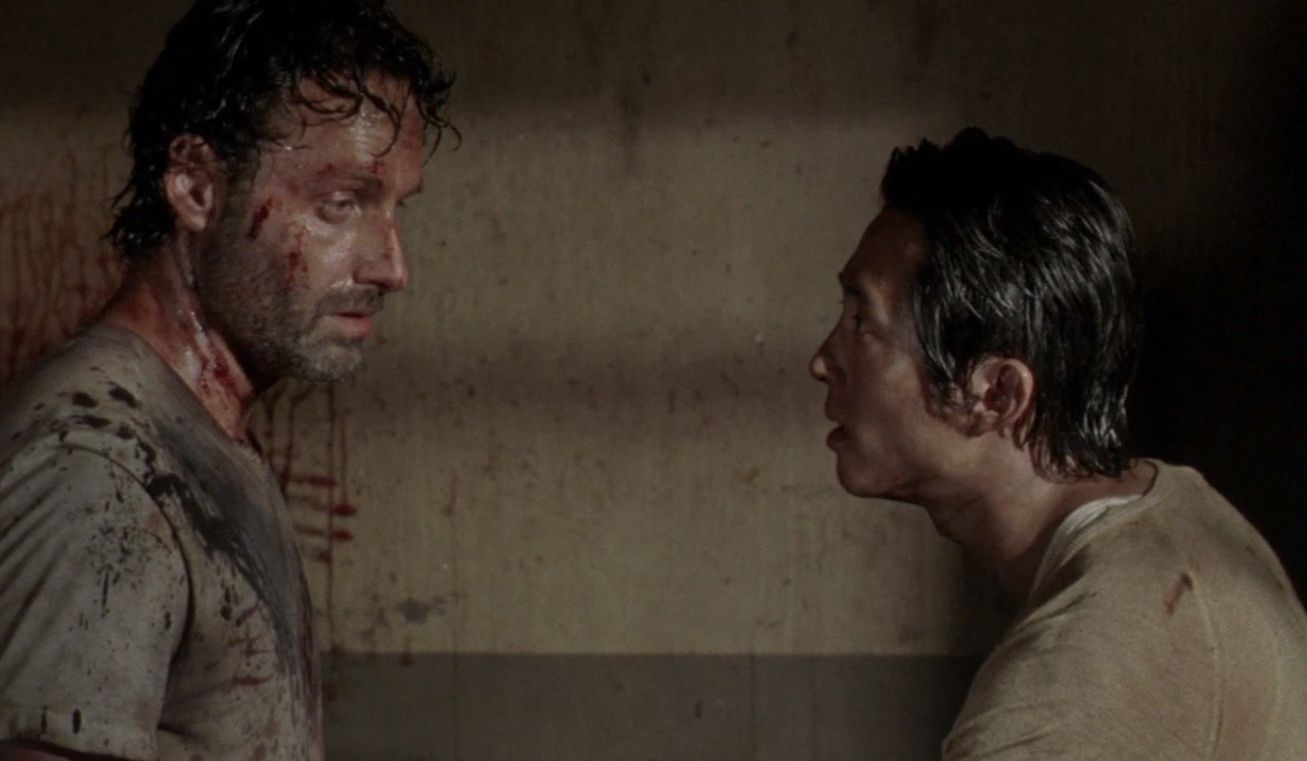 The death of Glenn Rhee is haunting Rick Grimes on The Walking Dead - Undead Walking