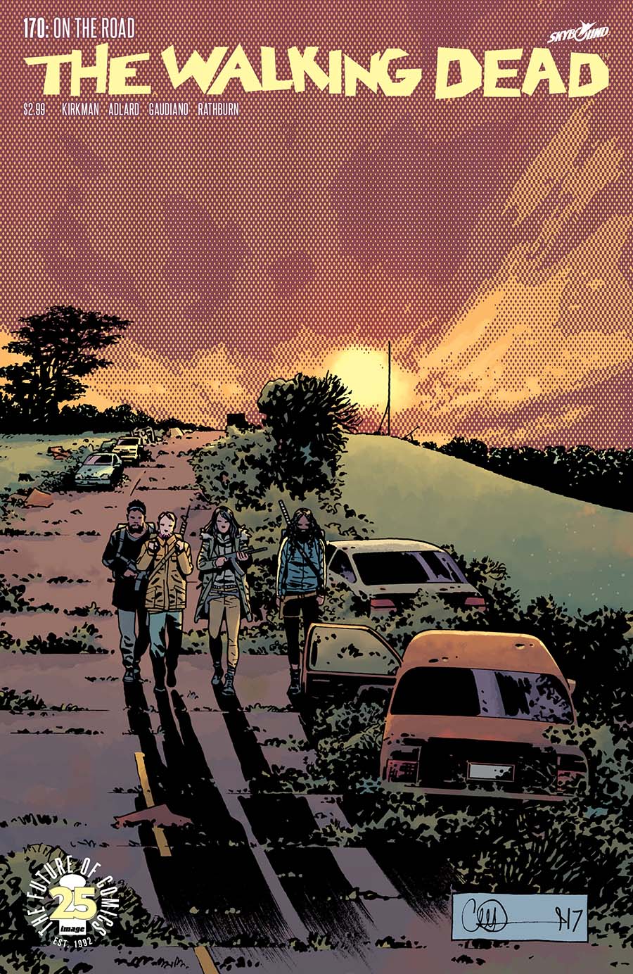 The Walking Dead comic book cover analysis: Issue 170 'On The ... - Undead Walking