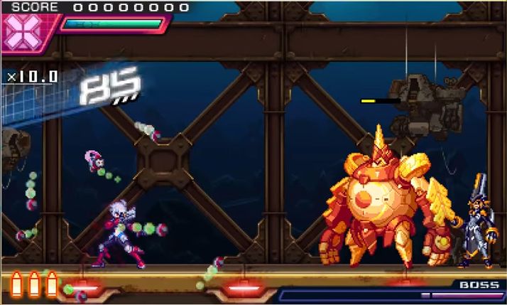 xbox one 9 mighty no For Azure Announced Gunvolt Striker 2 3DS