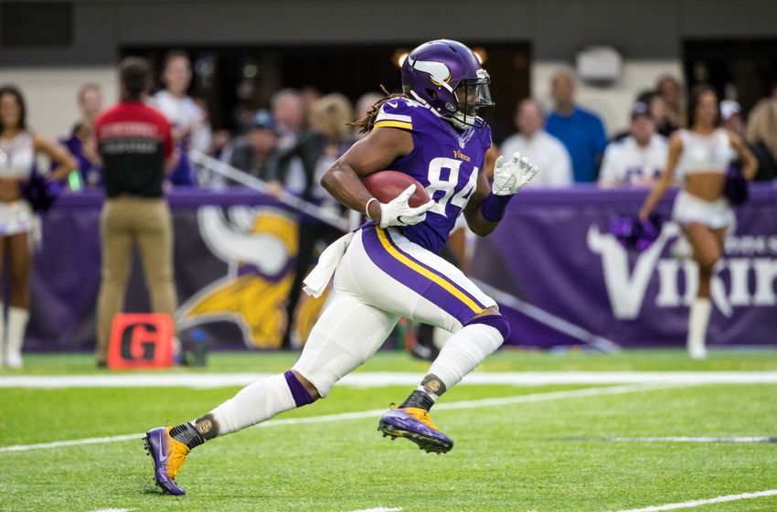 Jan 1, 2017; Minneapolis, MN, USA; Minnesota Vikings wide receiver <a rel=