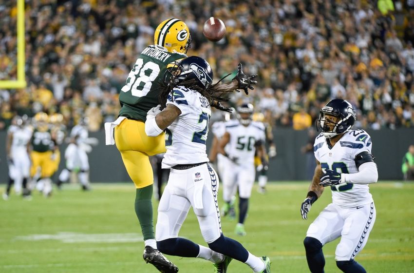 Sep 20, 2015; Green Bay, WI, USA; Seattle Seahawks cornerback <a rel=