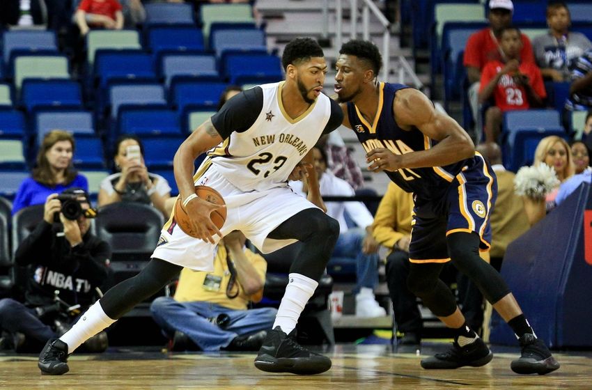 Oct 4, 2016; New Orleans, LA, USA; New Orleans Pelicans forward <a rel=
