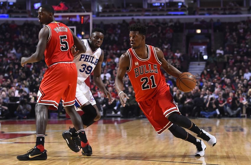 Apr 13, 2016; Chicago, IL, USA; Chicago Bulls guard <a rel=