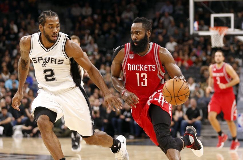 Nov 9, 2016; San Antonio, TX, USA; Houston Rockets shooting guard <a rel=