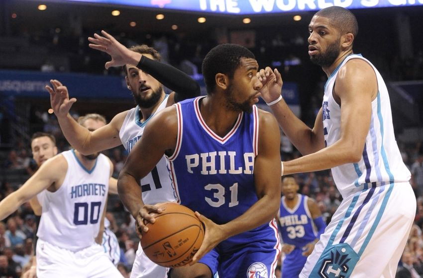 Attēlu rezultāti vaicājumam “Philadelphia 76ers - Charlotte Hornets”