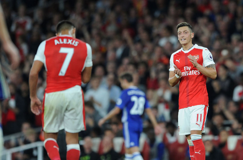 Image result for Mesut Ozil and Alexis Sanchez
