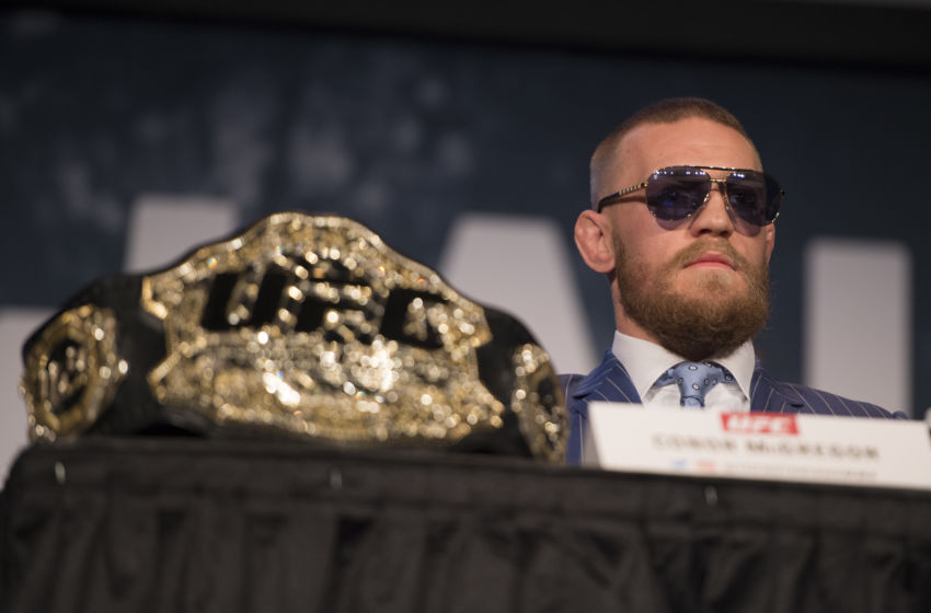 Conor McGregor: 'Let me hold two belts before we talk about stripping me'