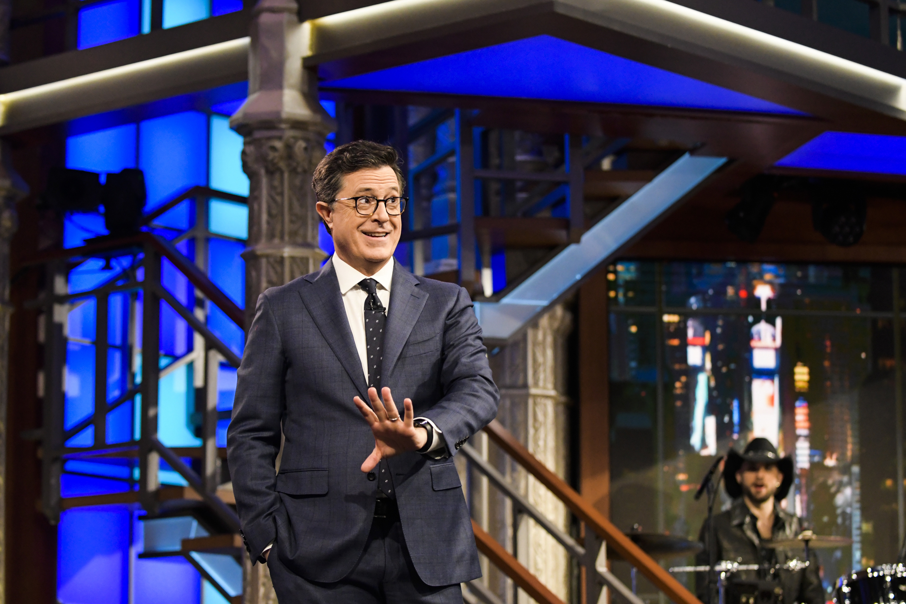 Stephen Colbert remains the king of late night TV