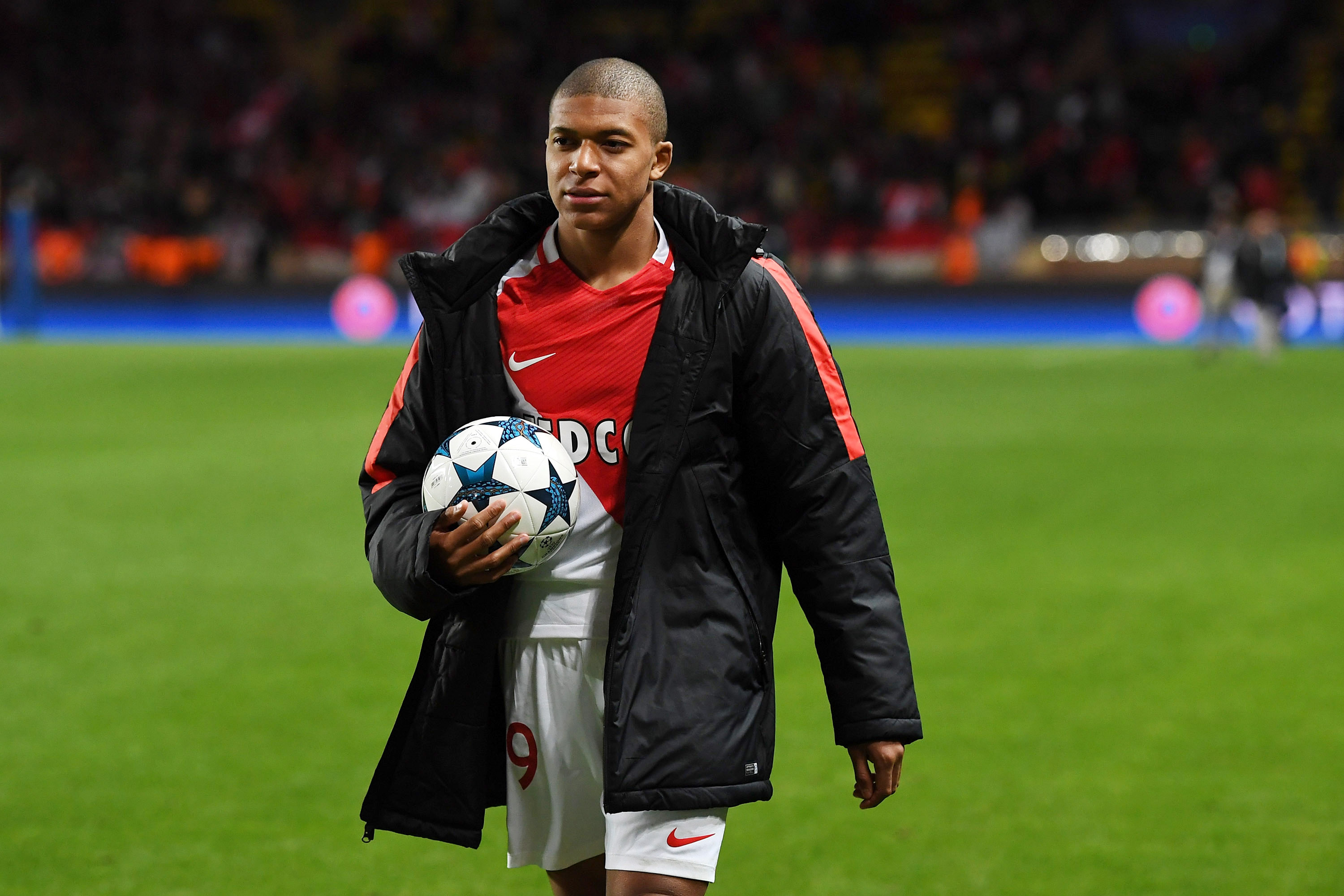 mbappe in arsenal shirt