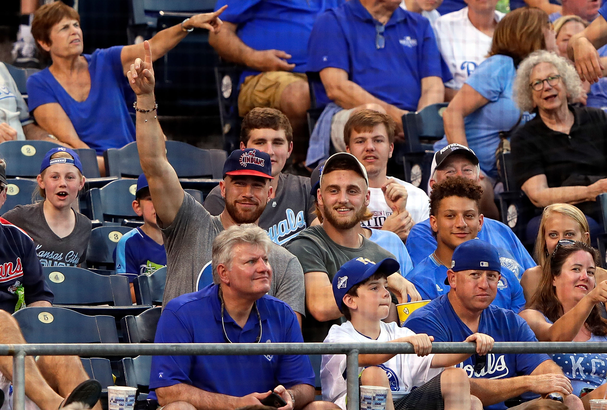 patrick-mahomes-travis-kelce-attend-kansas-city-royals-game