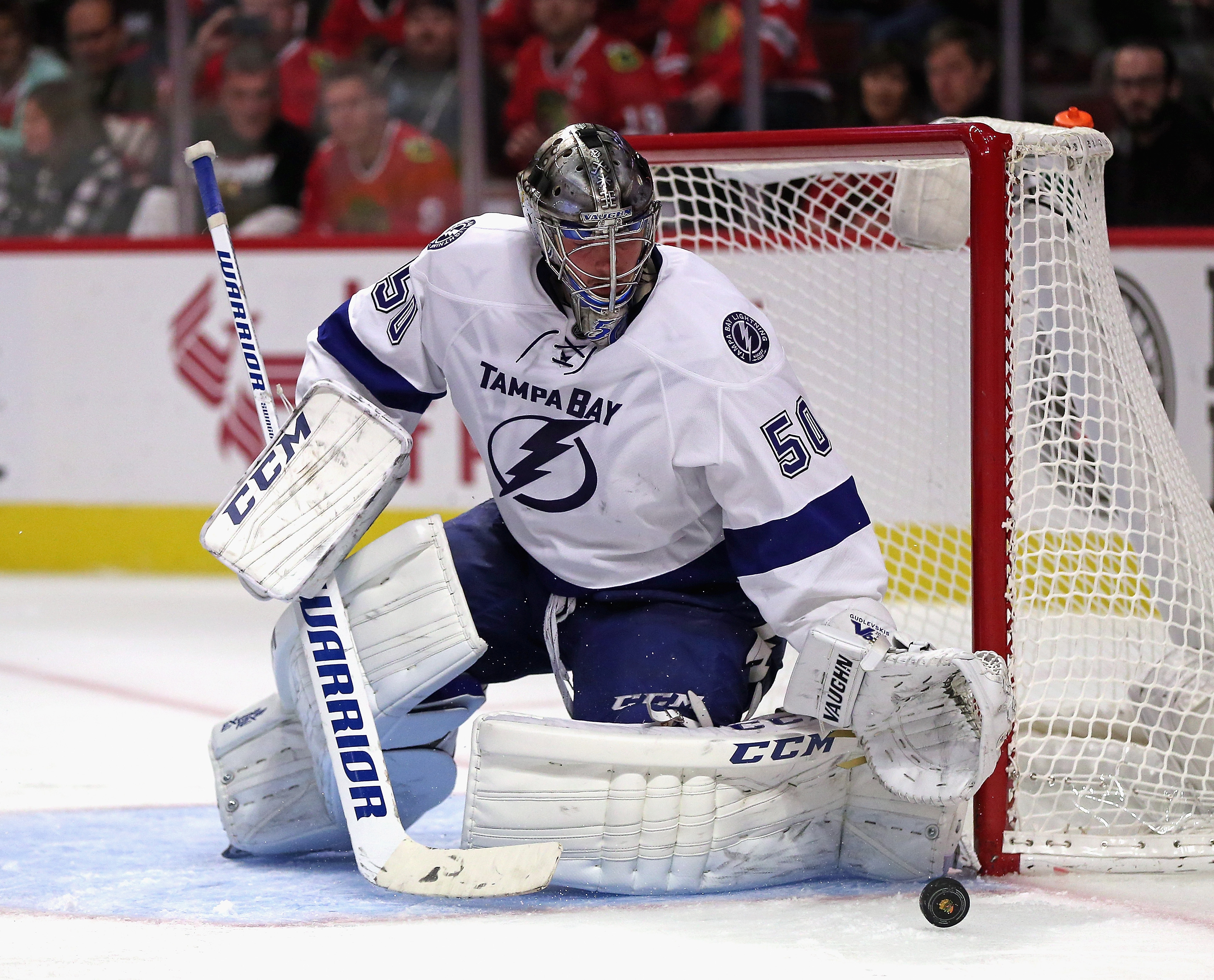 Tampa Bay Lightning trade Kristers Gudlevskis to New York Islanders