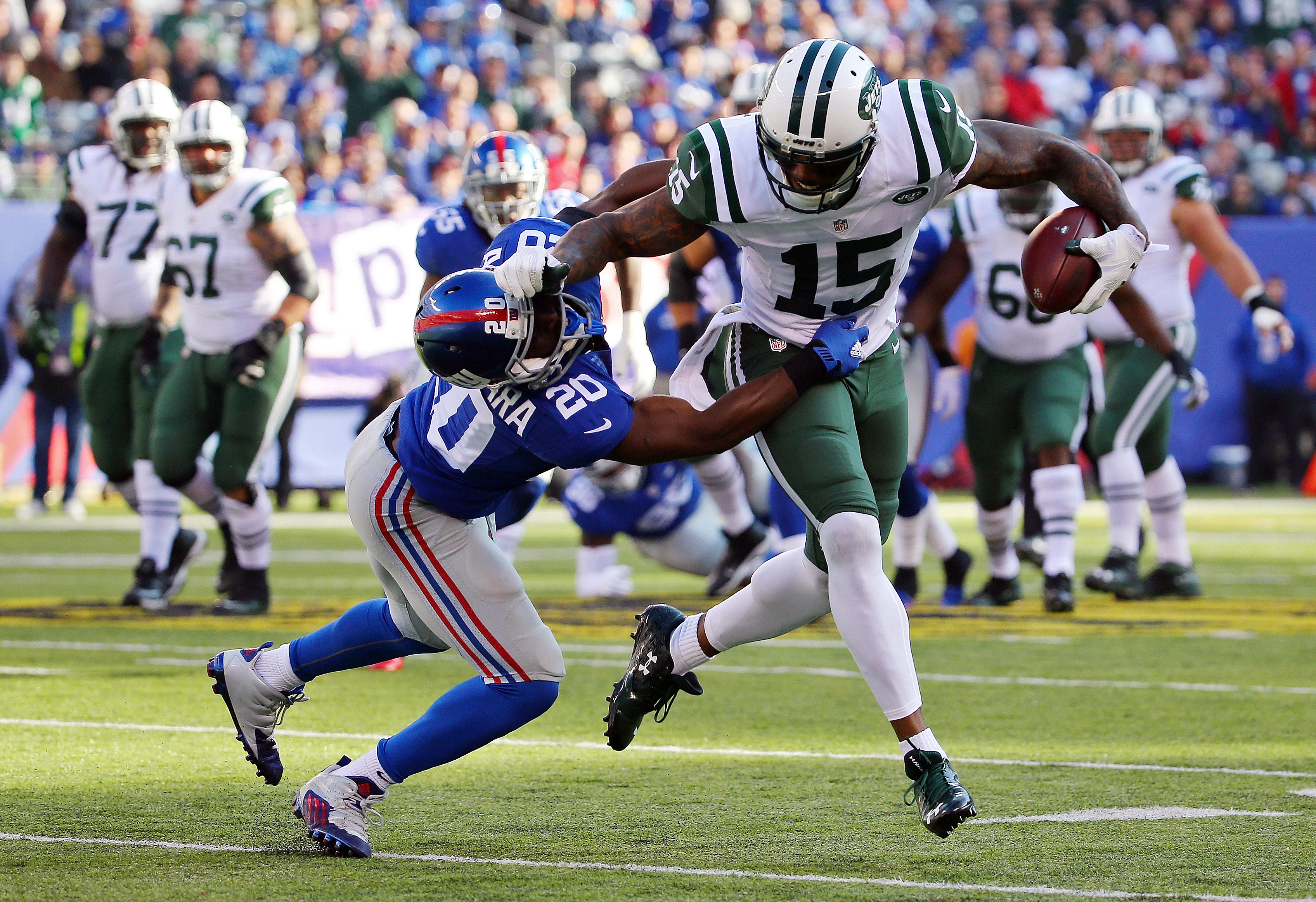 New York Giants: Brandon Marshall can silence critics of Jets tenure3392 x 2326