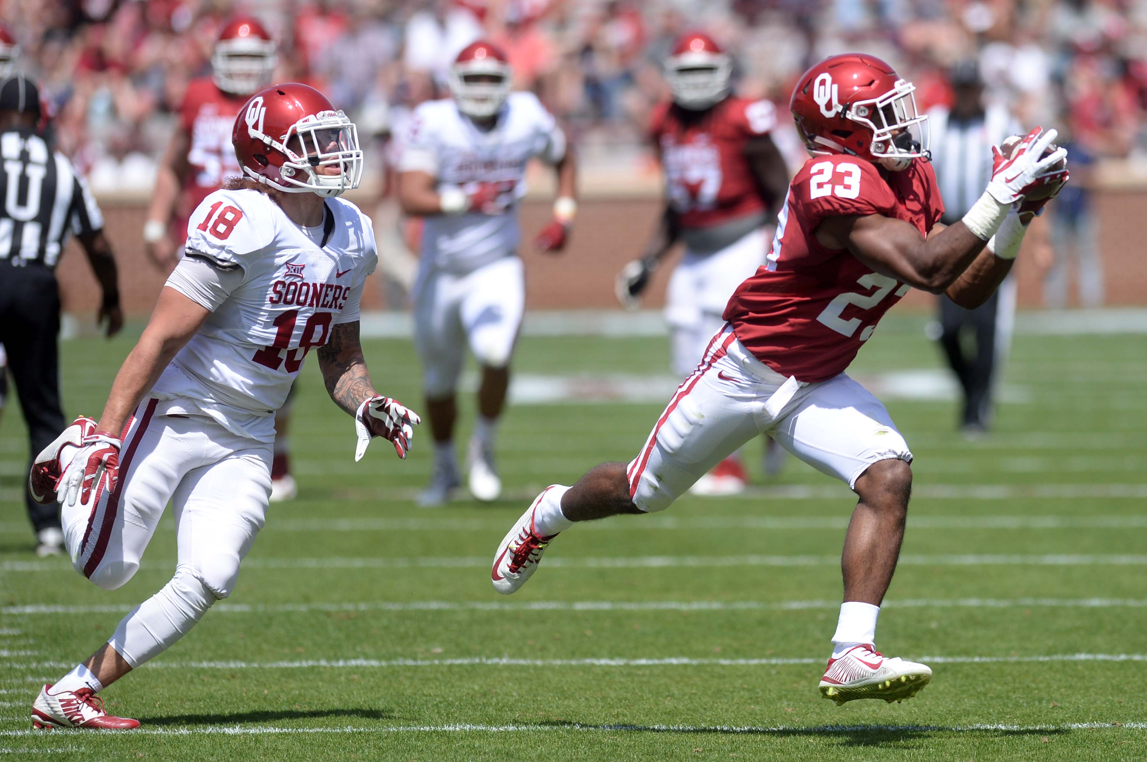 Oklahoma Football Sooners' Spring Game Crowd Reflective of a TopTen Team