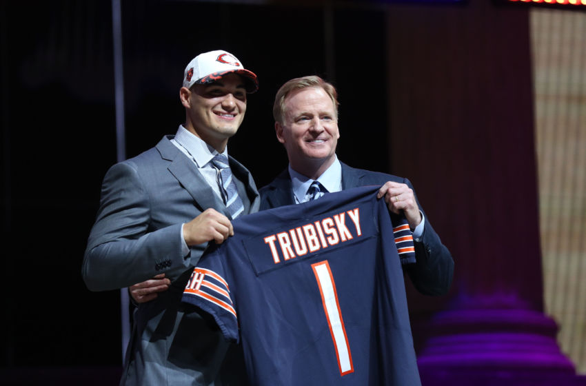 Image result for mitch trubisky roger goodell