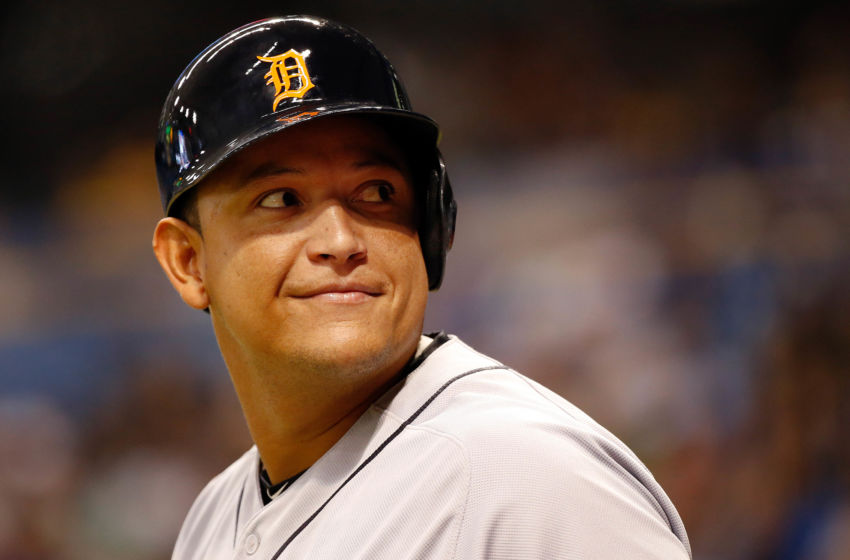 Detroit Tigers Miguel Cabrera Leads Al First Basemen In All Star Voting