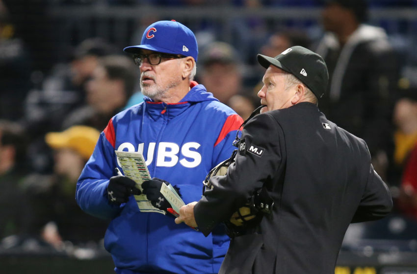 Chicago Cubs Joe Maddon says umpires played role in series opener loss