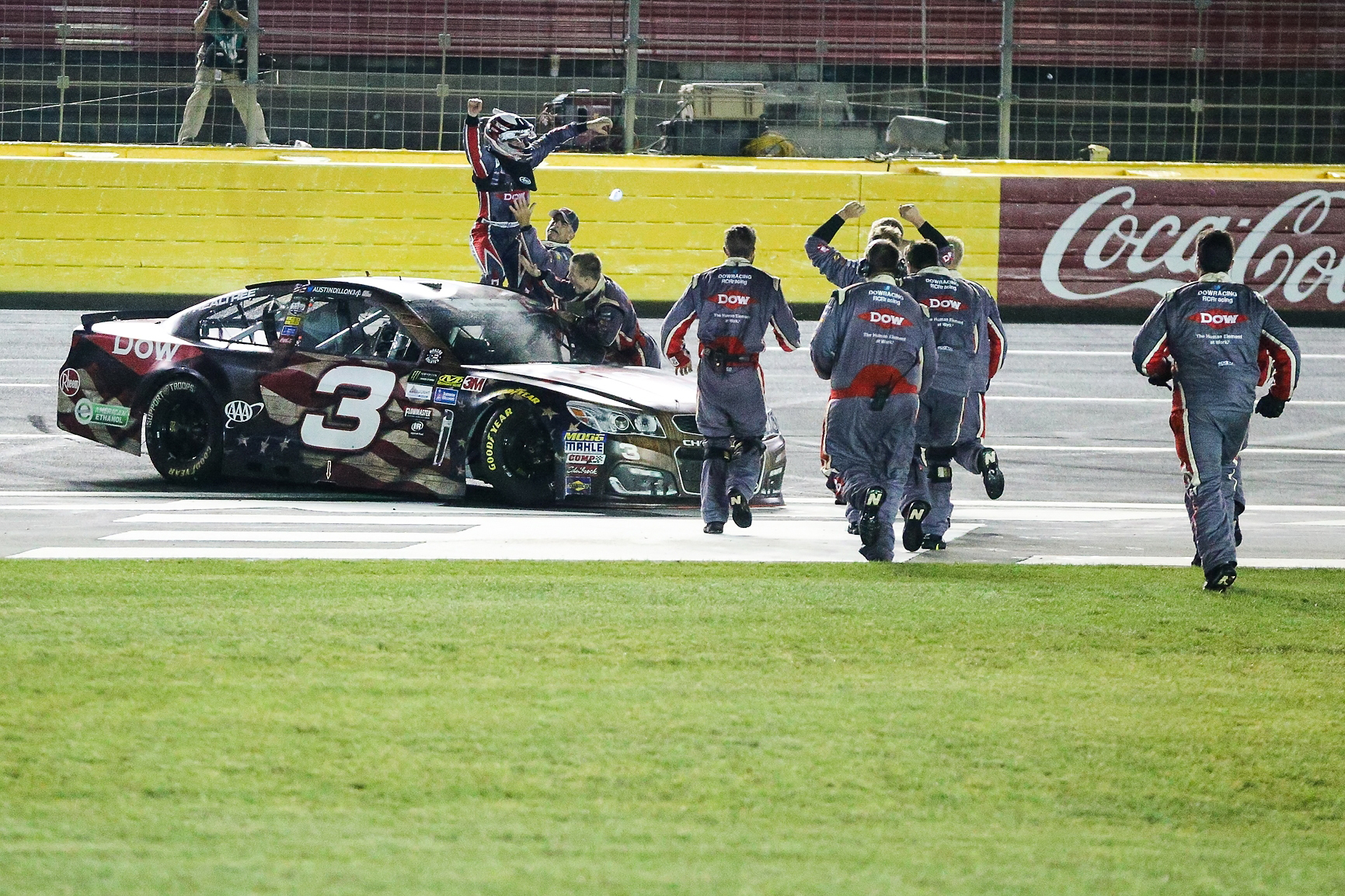 How Did Austin Dillon Celebrate Last Week?